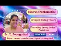 13 Coding Theory Problems - Group Theory and Coding Theory
