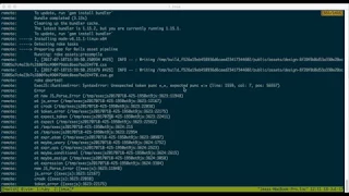 ExecJS RuntimeError SyntaxError Unexpected token punc