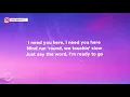 ZAYN - Vibez (Lyrics)