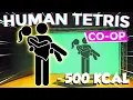HUMAN TETRIS CO-OP 2 Player Viral Interactive Warm Up Game - 500 KCAL