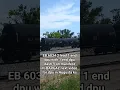 EB 6034 2 lead 1 end dpu with 1 end dpu dash 9 on manifest H-BARGAL next for dpu in Augusta ks