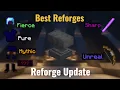 Best Reforges Reforge Update Hypixel Skyblock