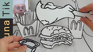 EATING FAKE FOOD #4 – I Ate a Drawing