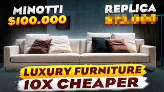 Best Luxury Furniture Minotti Replicas At The Best Price Furniture Tour To China  Best Luxury Furniture Minotti Replicas At The Best Price Furniture Tour To China