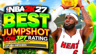 BEST JUMPSHOTS for LOW 3PT RATINGS in NBA 2K27
