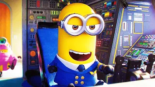 MINIONS THE RISE OF GRU Clip Minions Flying A Plane 2022 