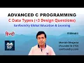 C Data Types 3 Design Questions Hindi Sanfoundry