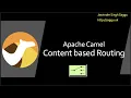 How to implement Content based Routing EIP in Apache Camel