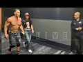 Lagu Off air footage of Retire John cena \u0026 wife leaving backstage after WWE Saturday Night's Main Event