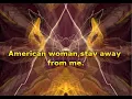 Lenny Kravitz - American Woman (Lyrics)