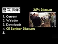 Cox Technic Complete Description