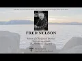 Fred Nelson Mass of Christian Burial August 15 2026