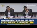 Lagu Guyon Purbaya di Sidang Perdana Satgas P2SP: Ini Berarti Gue yang Dituntut!