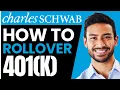 How To ROLLOVER 401k To Charles Schwab EXPLAINED 2026