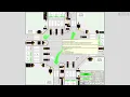 Adaptive Traffic Control in CODESYS PLC Structured Text Intersection Czluchow Poland