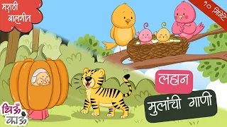 chiv chiv chimni chal re bhoplya marathi balgeet lahan mulanchi gani chiukau