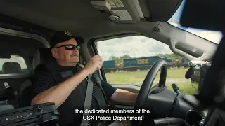 Dedicated Beyond the Rails Honoring CSX Police National Police Week 2026