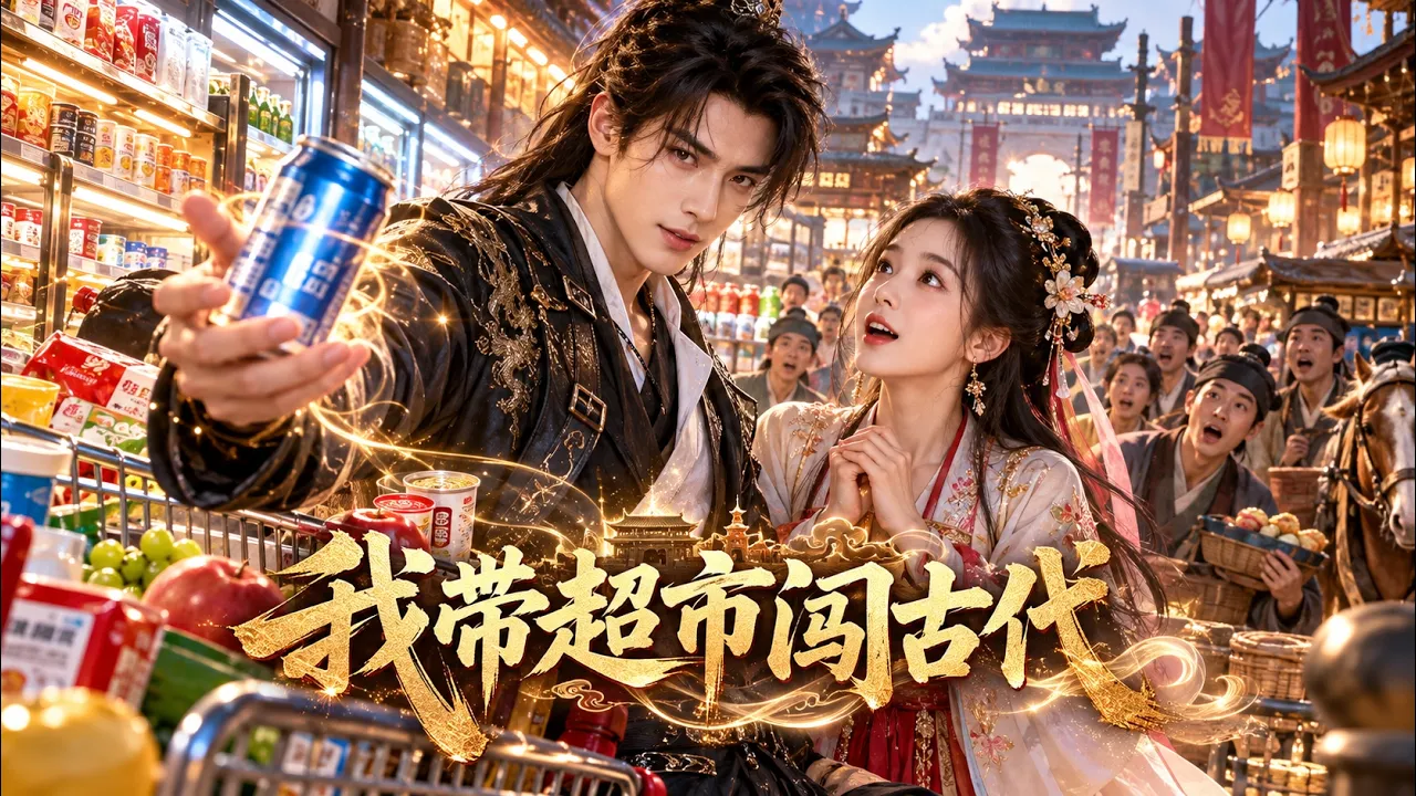 Shocking premiere mocked for taking over a supermarket, then accidentally travels through time via the freezer and is hailed as a “salty fish immortal”! He saves a female general and brings her back t