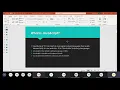 Introduction To JavaScript l DOM Model l 2021