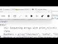 18-How to using PHP print - r Function Array PHP Developer
