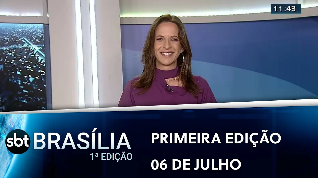 Notícias do SBT Brasília 1ª Edição | 06/07/2023