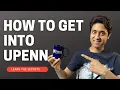 HOW TO GET INTO UPENN College Admissions - University of Pennsylvania IVY LEAGUE College vlog