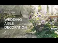 Ling s Moment Create a Dreamy Lilac Gold Aisle for Your Wedding