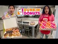 We OPENED Our Own DUNKIN DONUTS At HOME