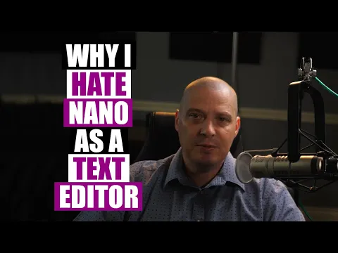 Download MP3 My Problem With The Nano Text Editor (I Can't Use It!)