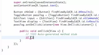 Android Application Development Tutorial 26 If Toggle Button is checked 720p 30fps H264 152kbit