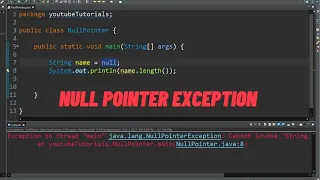 Null Keyword Null Pointer Exception JAVA - Bengali