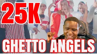 american reacts to 25k ghetto angels official music video 