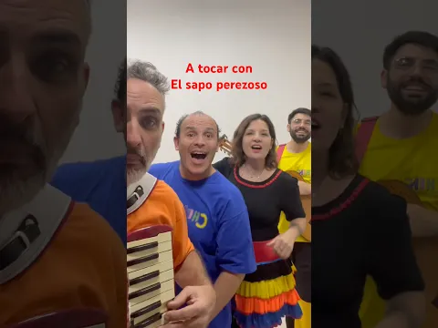 CHINGALEPA EL SAPO TUCA TÁ!  A bailar y a tocar con el sapo perezoso!!!