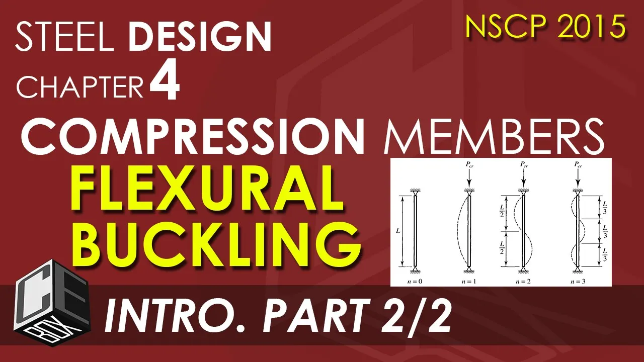 Steel Design Chapter 4 Compression Member Introduction Part 2 (PH)