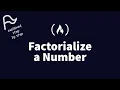 STEP BY STEP FreeCodeCamp - Factorialize a Number