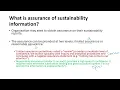 Lagu ACCA Advanced Audit \u0026 Assurance-Sustainability Assurance