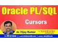 Cursors in Oracle Tutorial s Mr Vijay Kumar
