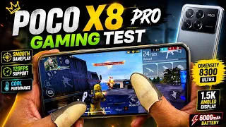 YouTube TitlePOCO X8 Pro Gaming Test 🔥 120FPS + Smooth Gameplay | Free Fire Performance Test