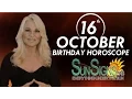 October 16th Zodiac Horoscope Birt ay Personality - Libra