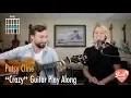 Patsy Cline Crazy - Guitar Play Along with Chord Diagrams