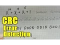 CRC error detection in embedded applications
