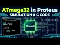 ATmega32 Programming in Proteus and ATmel Studio Using C Part 1 Embedded Systems Part 1