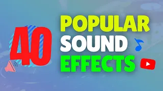 Download 40 POPULAR SOUND EFFECTS YOUTUBERS USE (2020) | FREE TO DOWNLOAD NON-COPYRIGHTED MP3