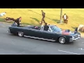 JFK MOTORCADE RE-ENACTMENT FILMED FOR THE FICTIONAL STEPHEN KING MINI-SERIES 63 OCT 2015