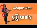 Weapon Slots in Unity - Shooting