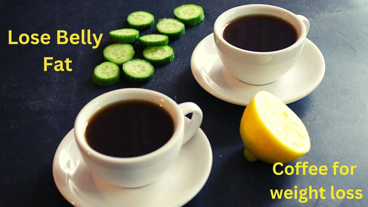 how to lose belly fat in 1 week with coffee and lemon weight loss drink - lose stomach fat fast