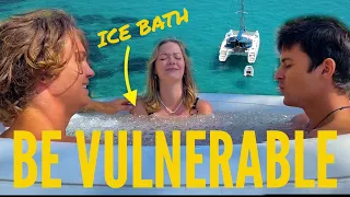 ICE BATH polar plunges are horrendously scary yet brilliant – Sailing Australia Ep 177