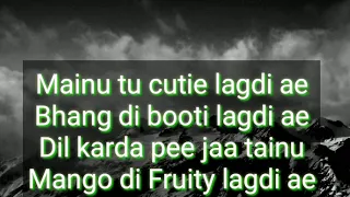 English Fruity Lagdi Hai Lyrics | Translation | Ramji Gulati | Jannat Zubair