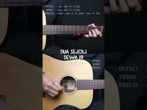 DUA SEJOLI - DEWA 19 #rastavoria #chordgitar