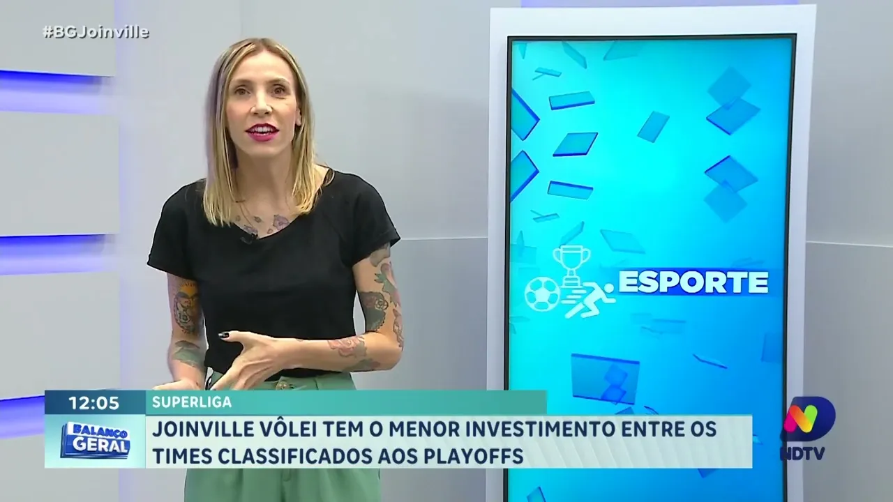 Superliga: Joinville Vôlei tem o menor investimento entre os times classificados aos playoffs